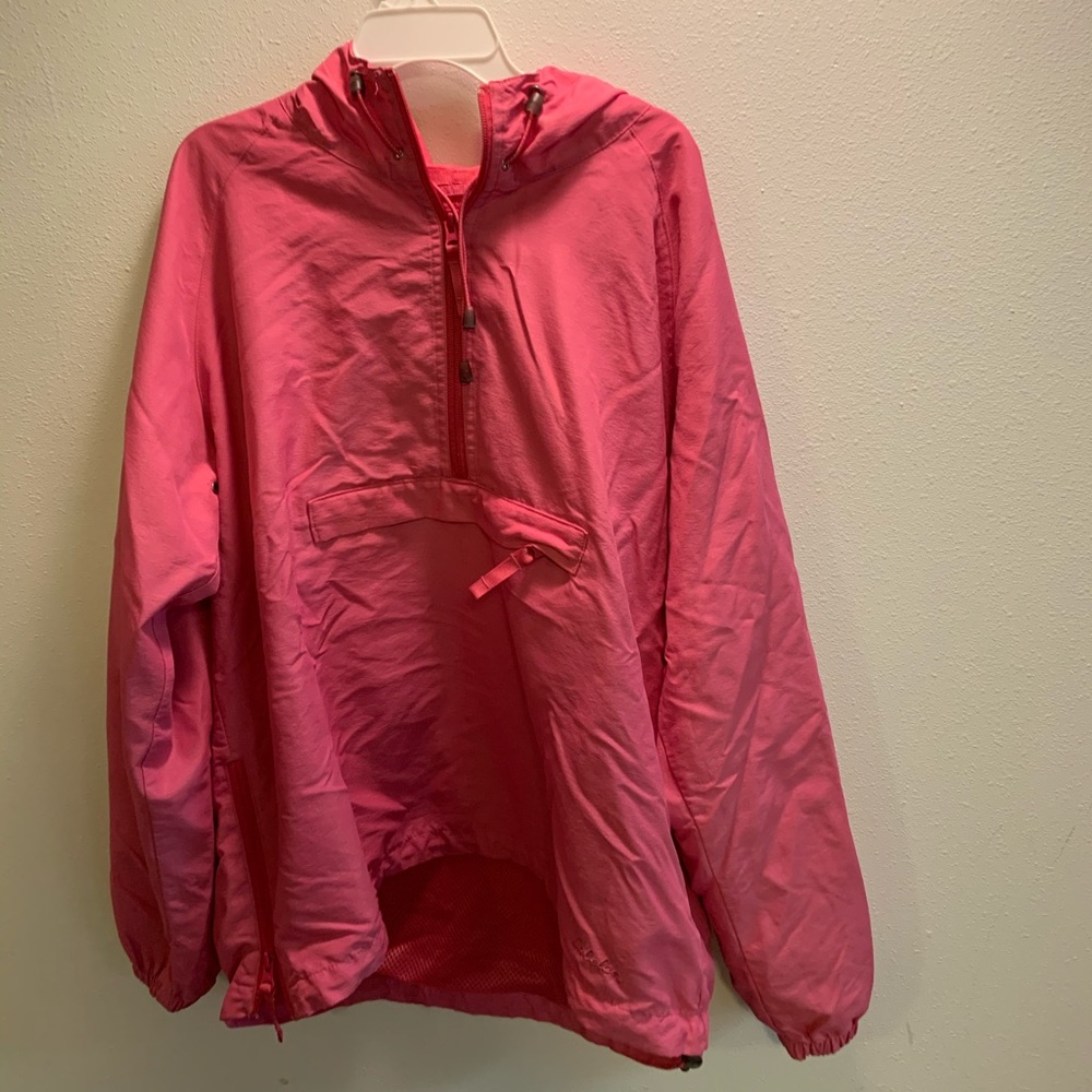 Vintage pink large women’s windbreaker cabelas